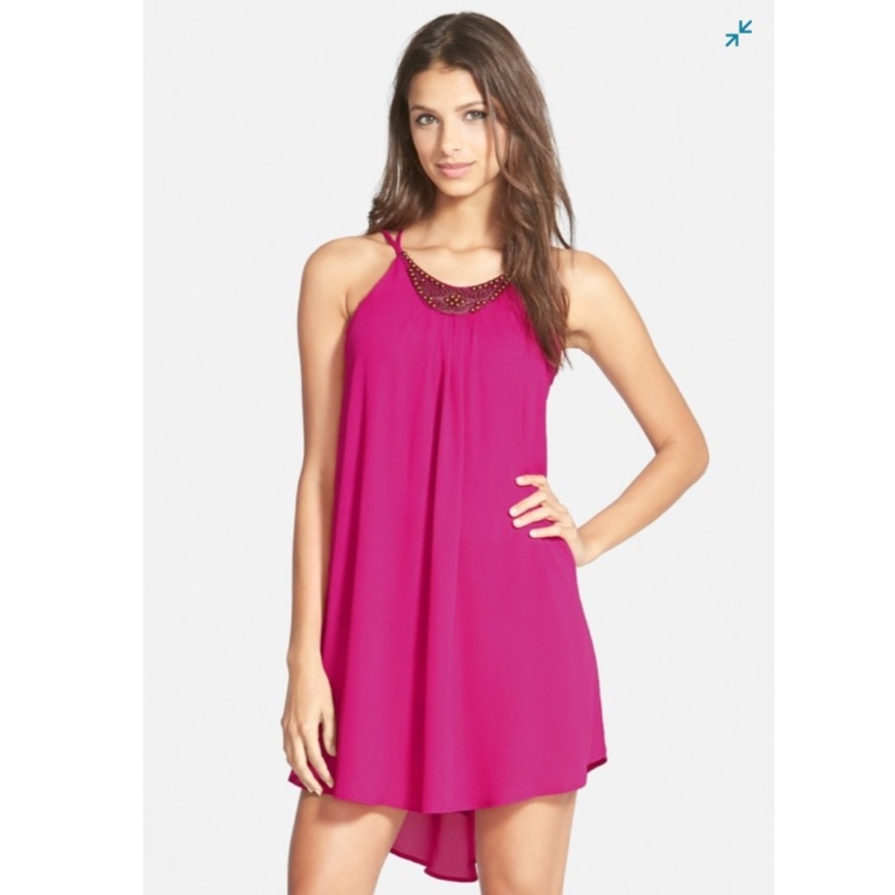 ASTR the Label strapping shift dress